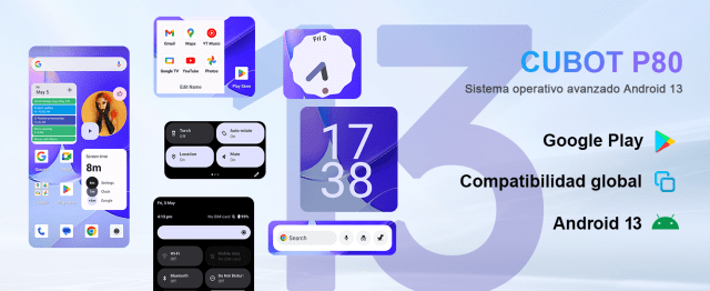 CUBOT P80 movil